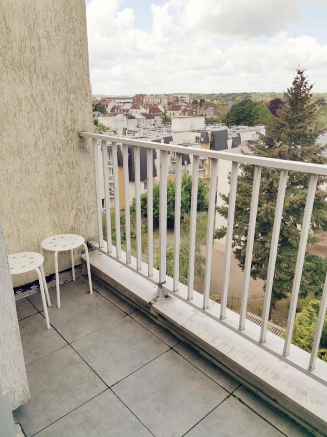 Suite Athena - Melun Gare Rer - Studio Avec Balcon Et Parking Exterior photo